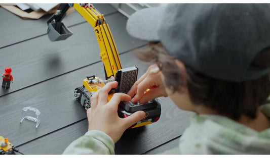 LEGO City Yellow Construction Excavator Digger Toy Set 60420