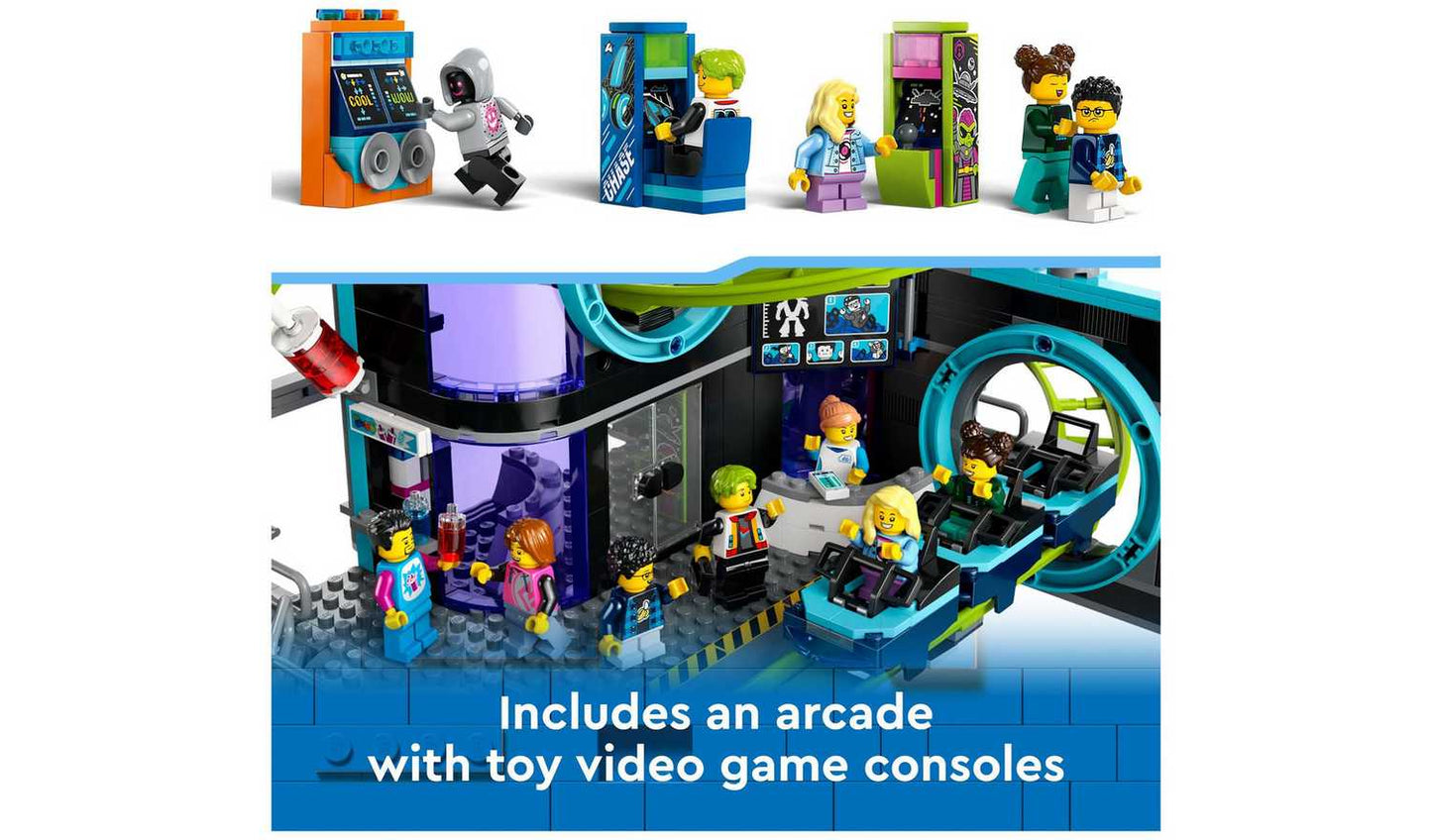 LEGO City Robot World Roller-Coaster Park Creative Toy 60421
