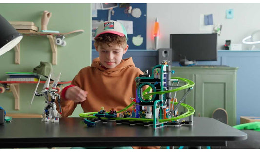 LEGO City Robot World Roller-Coaster Park Creative Toy 60421