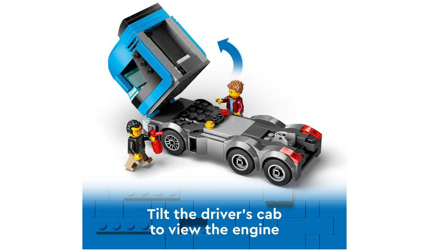 LEGO City Car Transporter Truck with Sports Cars Toy 60408