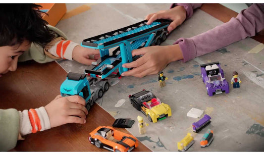 LEGO City Car Transporter Truck with Sports Cars Toy 60408