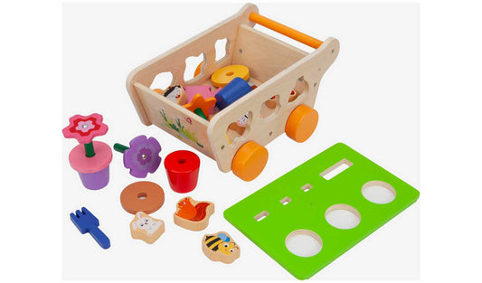 Chad Valley Wooden Gardening Shape Sorter