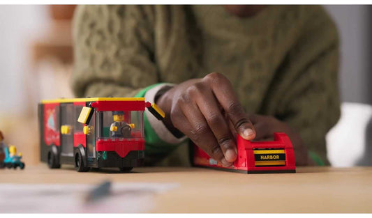 LEGO City Red Double-Decker Sightseeing Bus Toy Set 60407