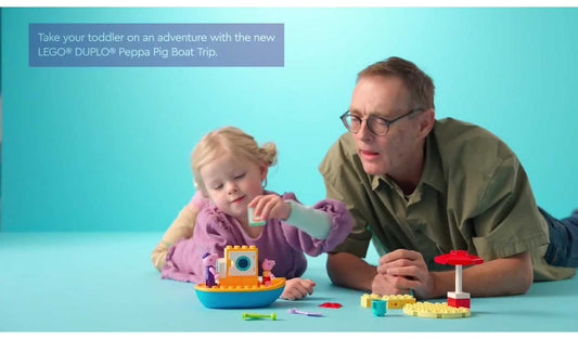 LEGO DUPLO Peppa Pig Boat Trip Toy for Toddlers 10432