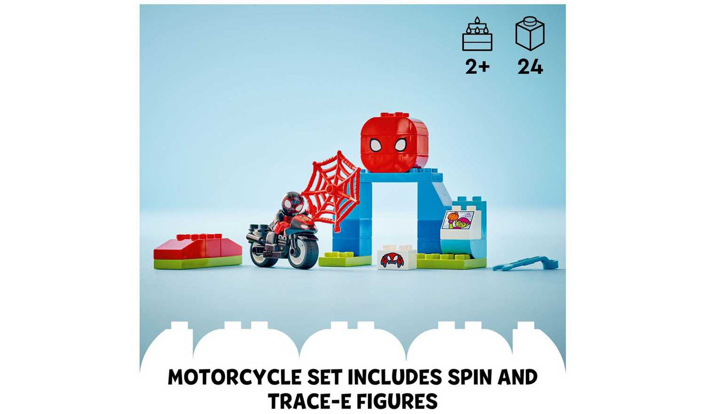 LEGO DUPLO Marvel Spin's Motorcycle Adventure Set 10424