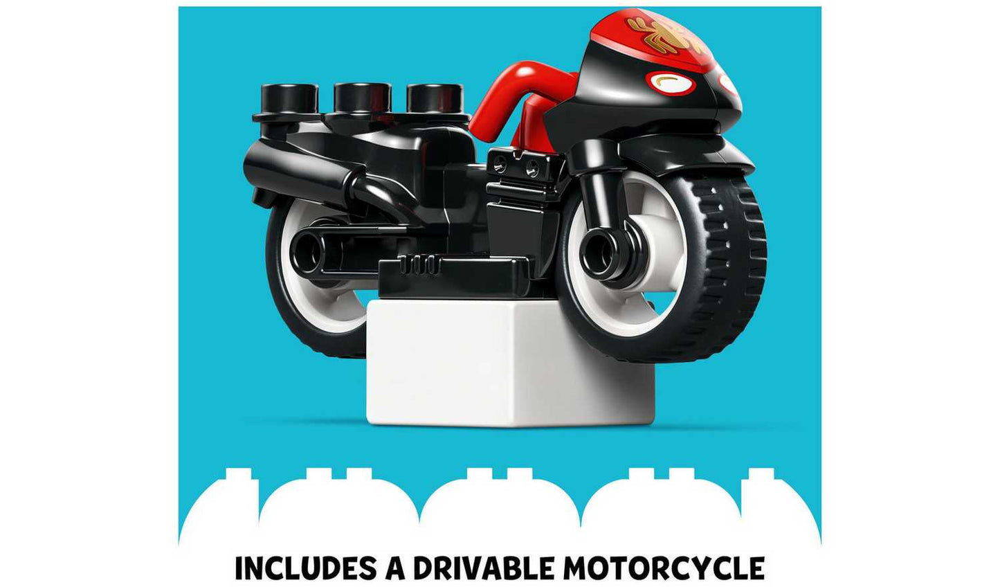 LEGO DUPLO Marvel Spin's Motorcycle Adventure Set 10424