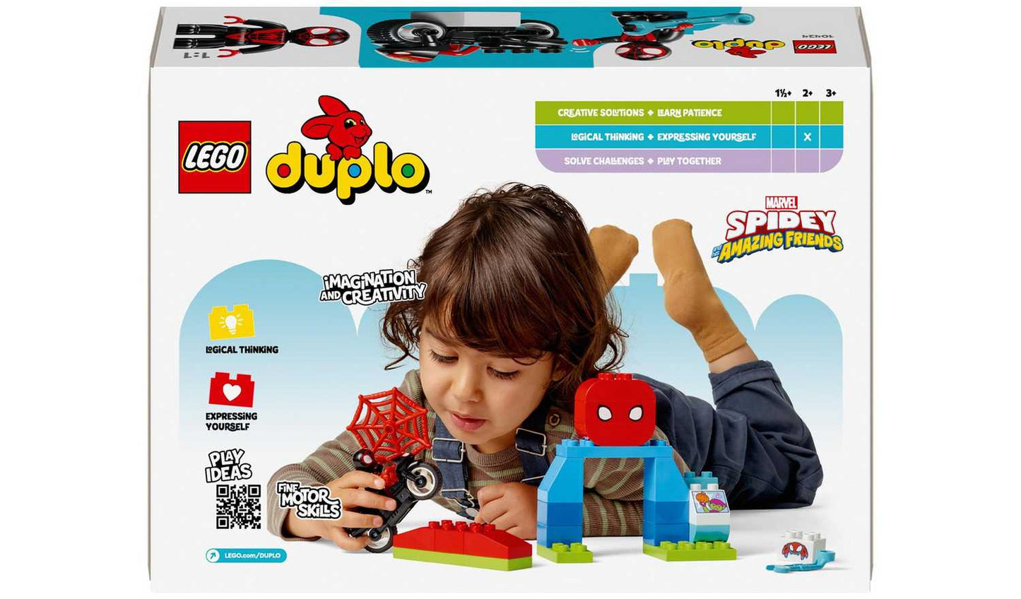 LEGO DUPLO Marvel Spin's Motorcycle Adventure Set 10424