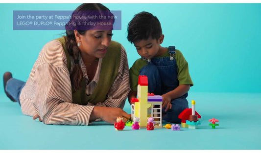 LEGO DUPLO Peppa Pig Birthday House Toy for Toddlers 10433