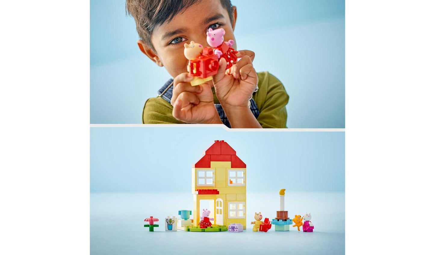 LEGO DUPLO Peppa Pig Birthday House Toy for Toddlers 10433