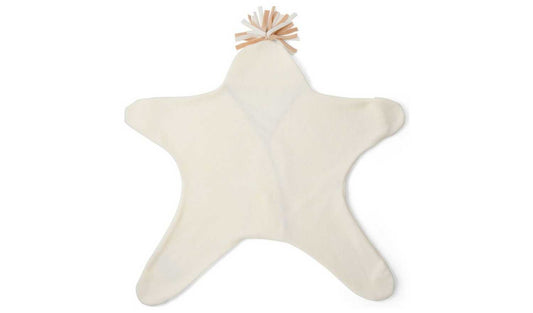 Clair De Lune Fleece Wrap Blanket - Cream