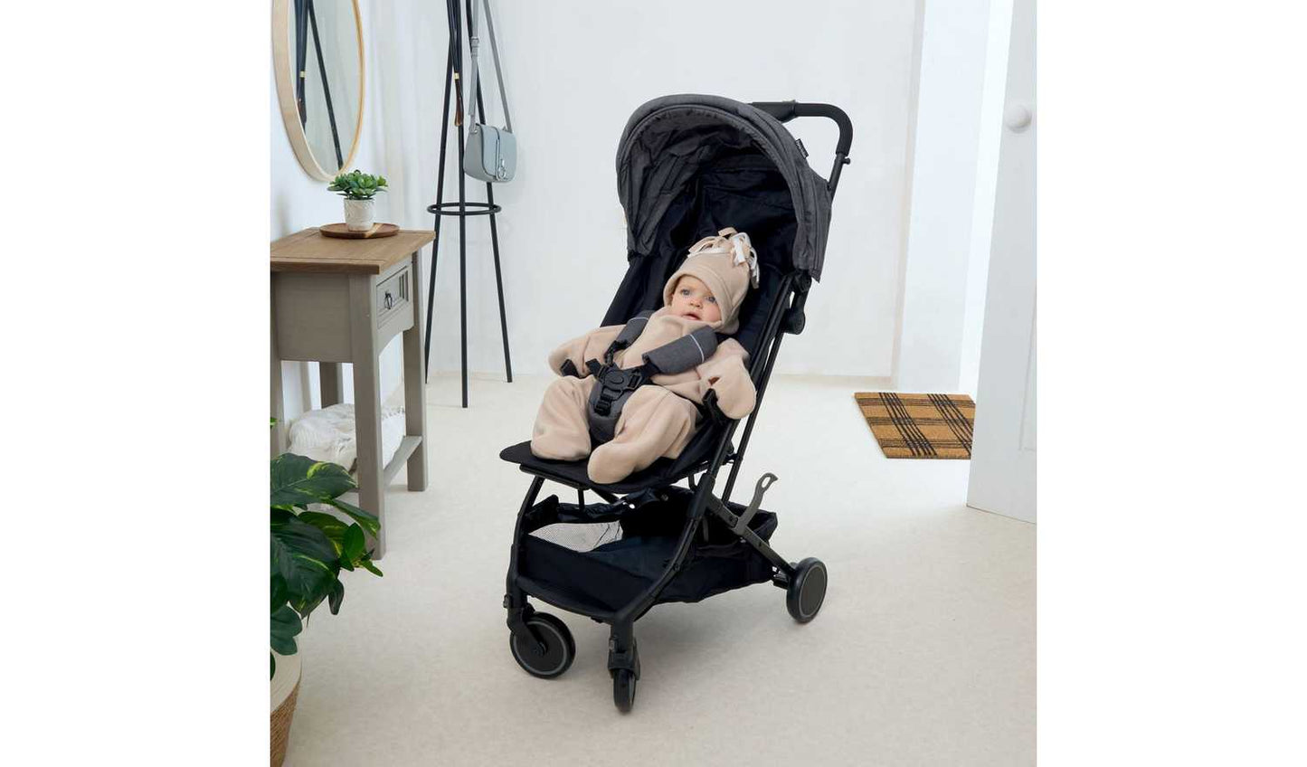 Clair De Lune Fleece Wrap Blanket - Neutral