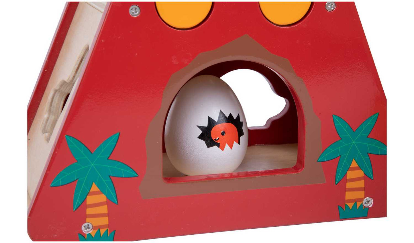 Chad Valley Dino Shape Sorter Wooden