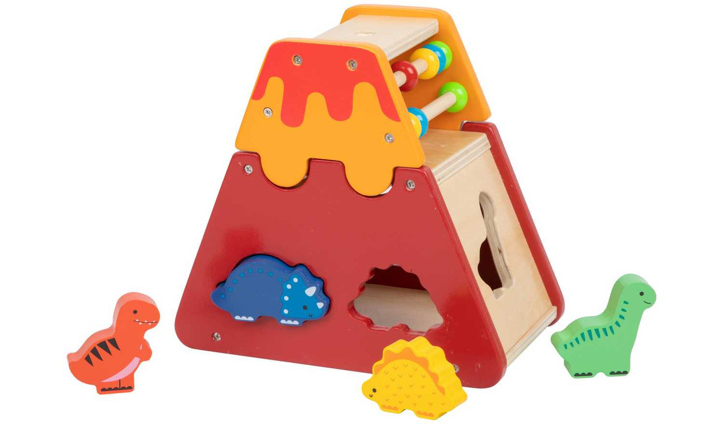 Chad Valley Dino Shape Sorter Wooden