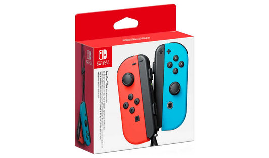 Nintendo Switch Joy-Con Controller Pair - Neon Red & Blue