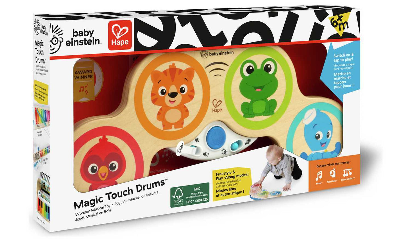 Baby Einstein Hape Magic Touch Wooden Drums