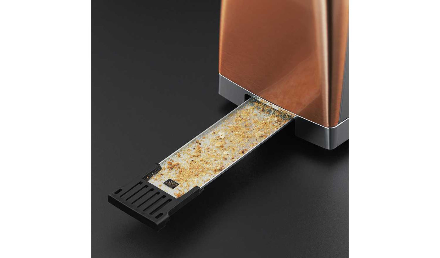 Russell Hobbs 24310 Luna Long Slot 2 Slice Toaster - Copper