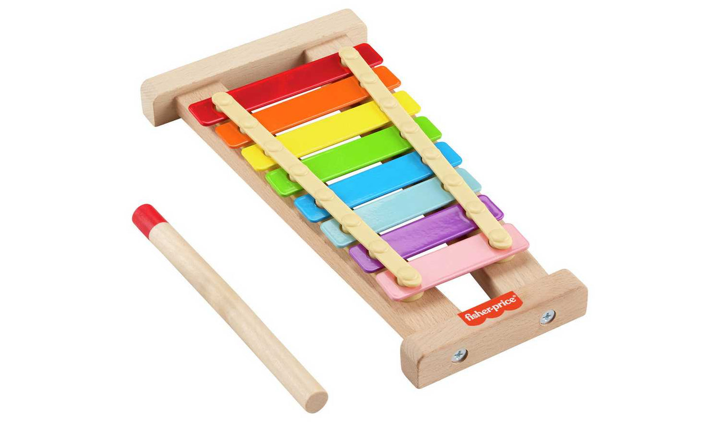 Fisher-Price Wooden Xylophone Musical Toy