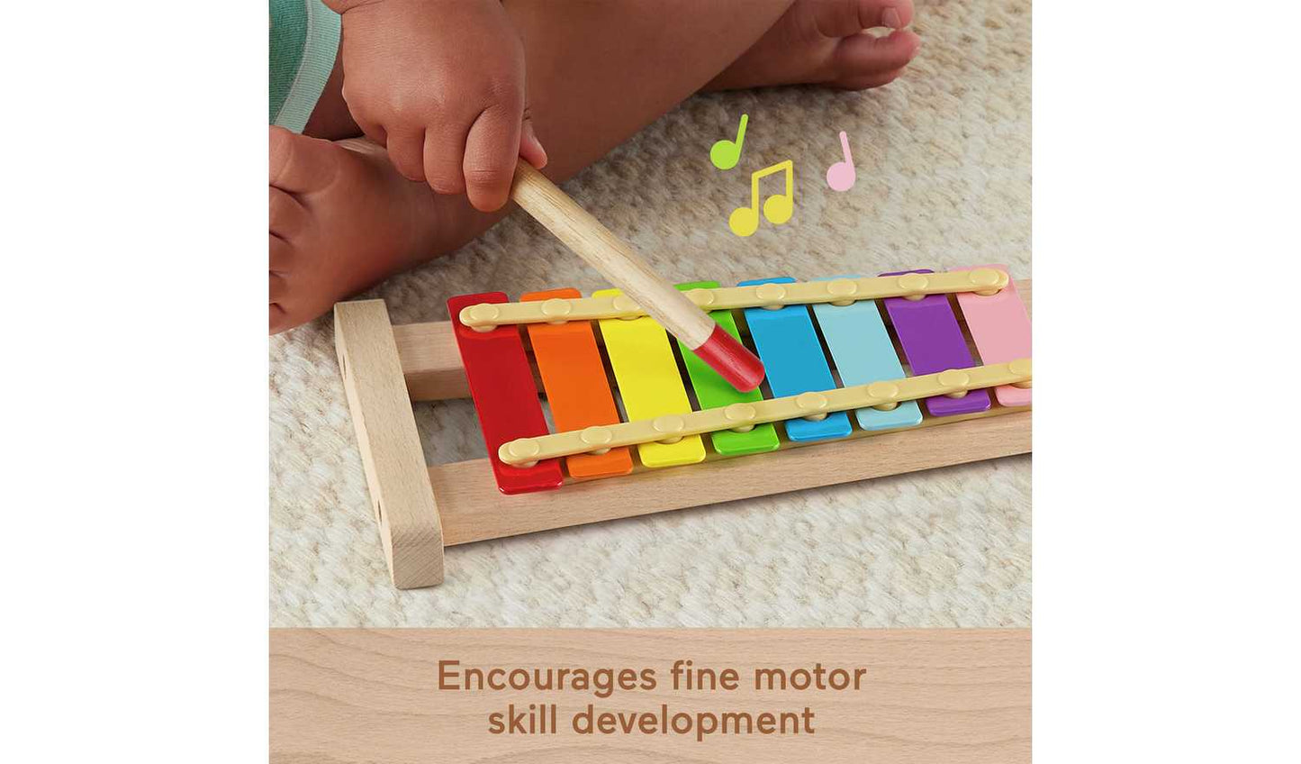 Fisher-Price Wooden Xylophone Musical Toy