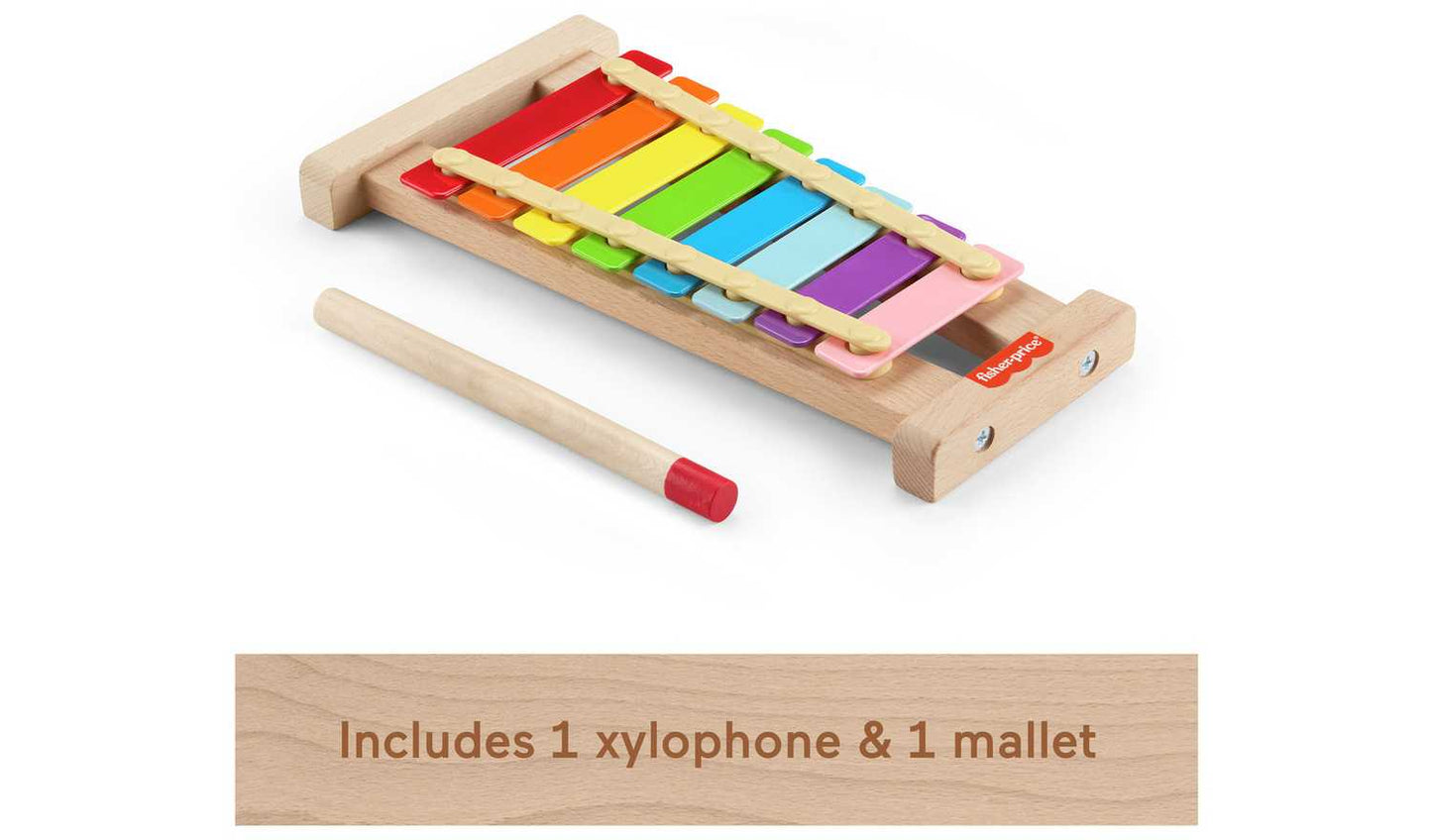 Fisher-Price Wooden Xylophone Musical Toy