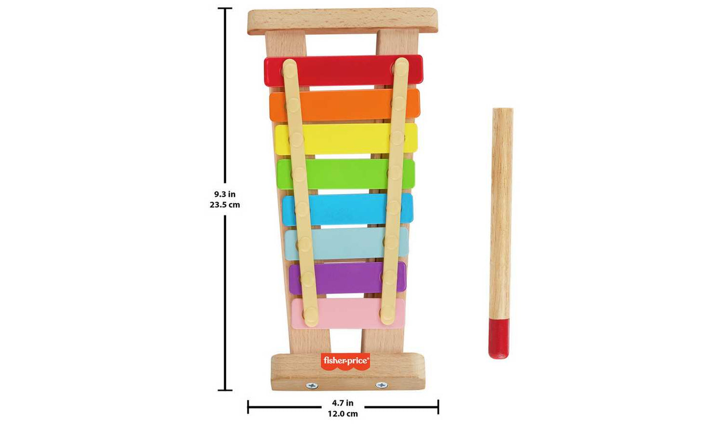 Fisher-Price Wooden Xylophone Musical Toy