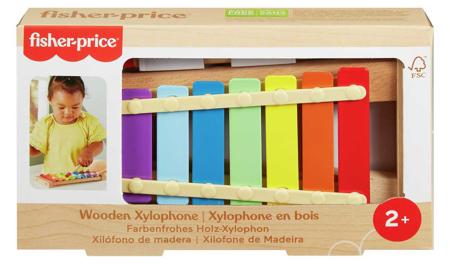 Fisher-Price Wooden Xylophone Musical Toy
