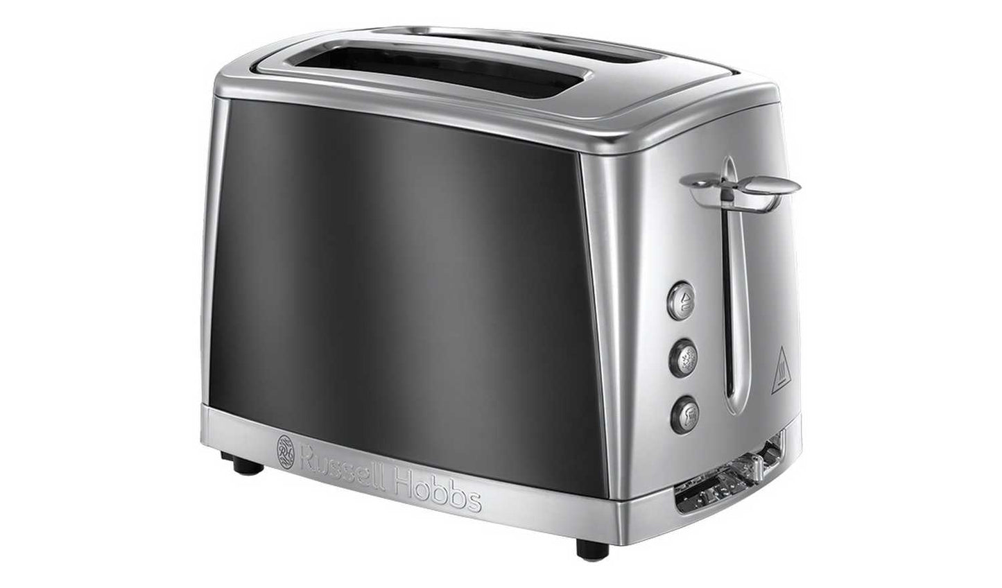 Russell Hobbs Luna 2 Slice Grey Toaster 23221