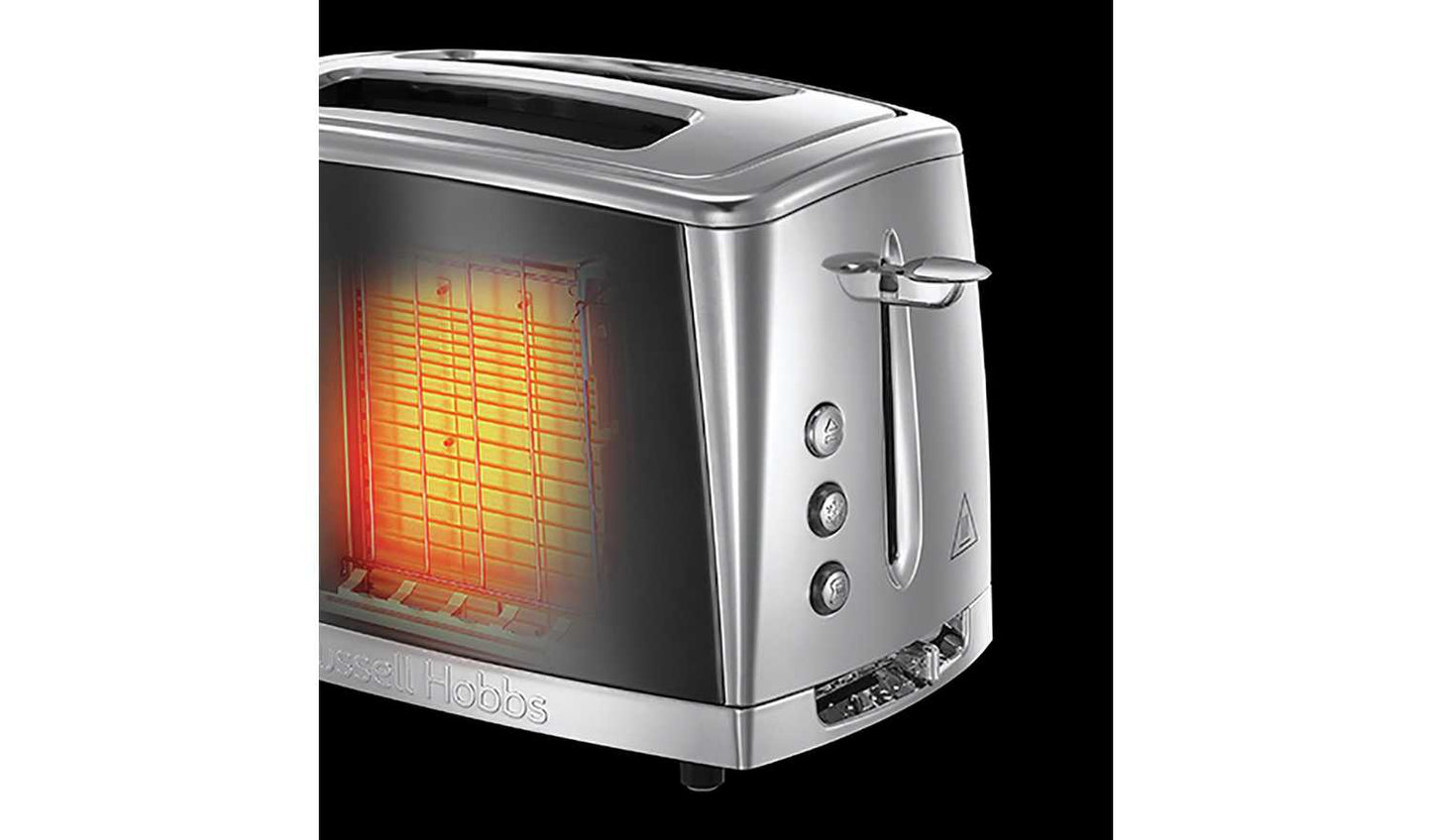 Russell Hobbs Luna 2 Slice Grey Toaster 23221