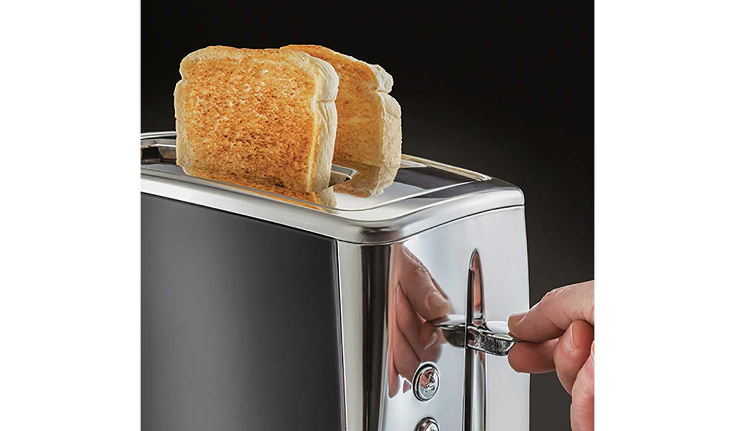 Russell Hobbs Luna 2 Slice Grey Toaster 23221