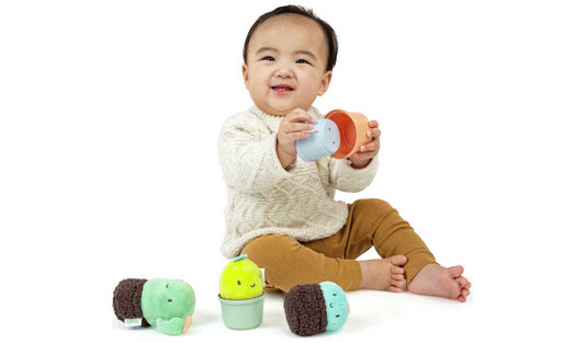 Ingenuity Calm Springs Nesting Rattles