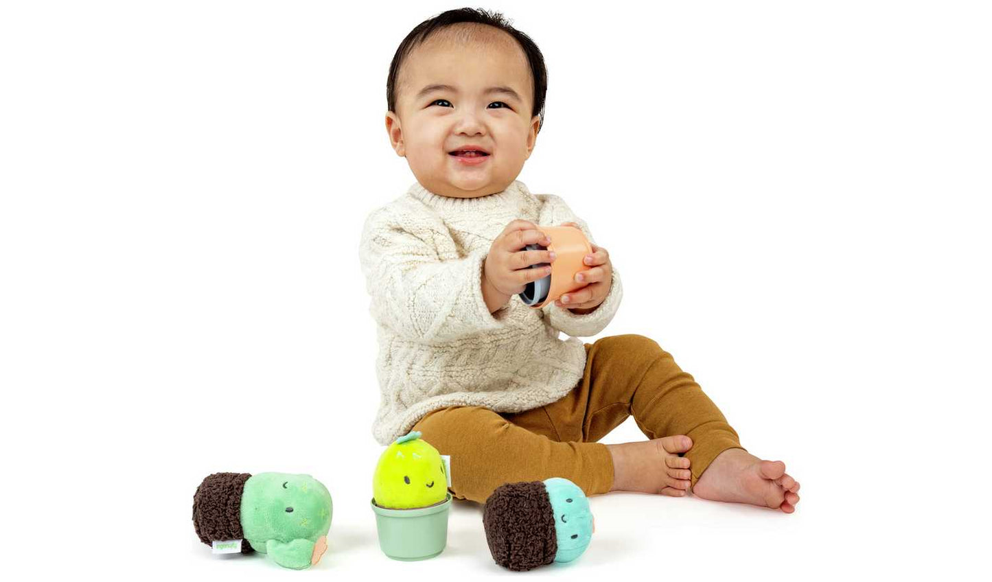 Ingenuity Calm Springs Nesting Rattles