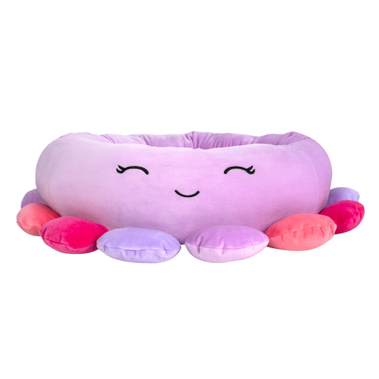 Squishmallows Original Beula Octopus Pet Bed Purple