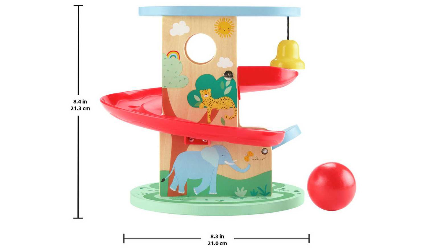 Fisher-Price Baby & Toddler Toy Wooden Treehouse Ball Run