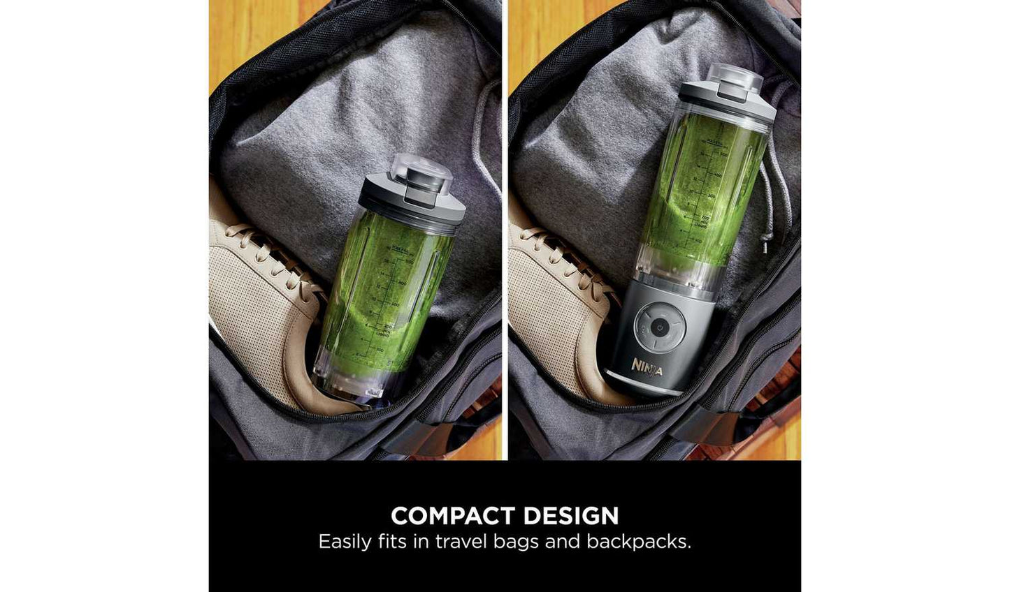 Ninja BC251UKGY Blast Max Portable Hand Blender - Grey