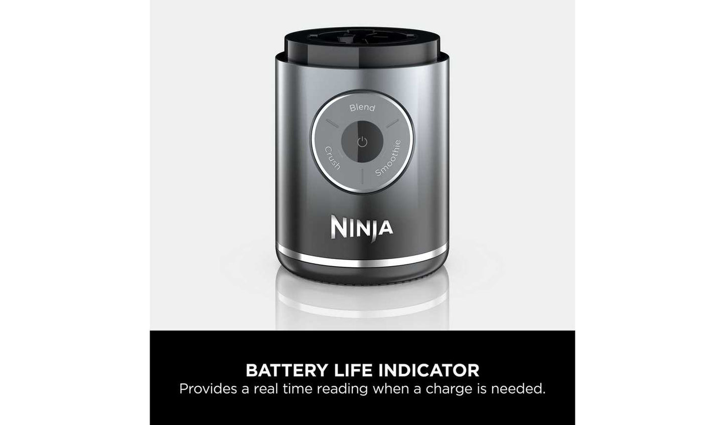 Ninja BC251UKGY Blast Max Portable Hand Blender - Grey