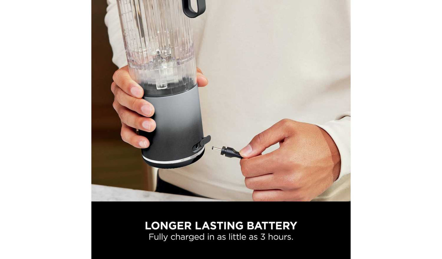 Ninja BC251UKGY Blast Max Portable Hand Blender - Grey