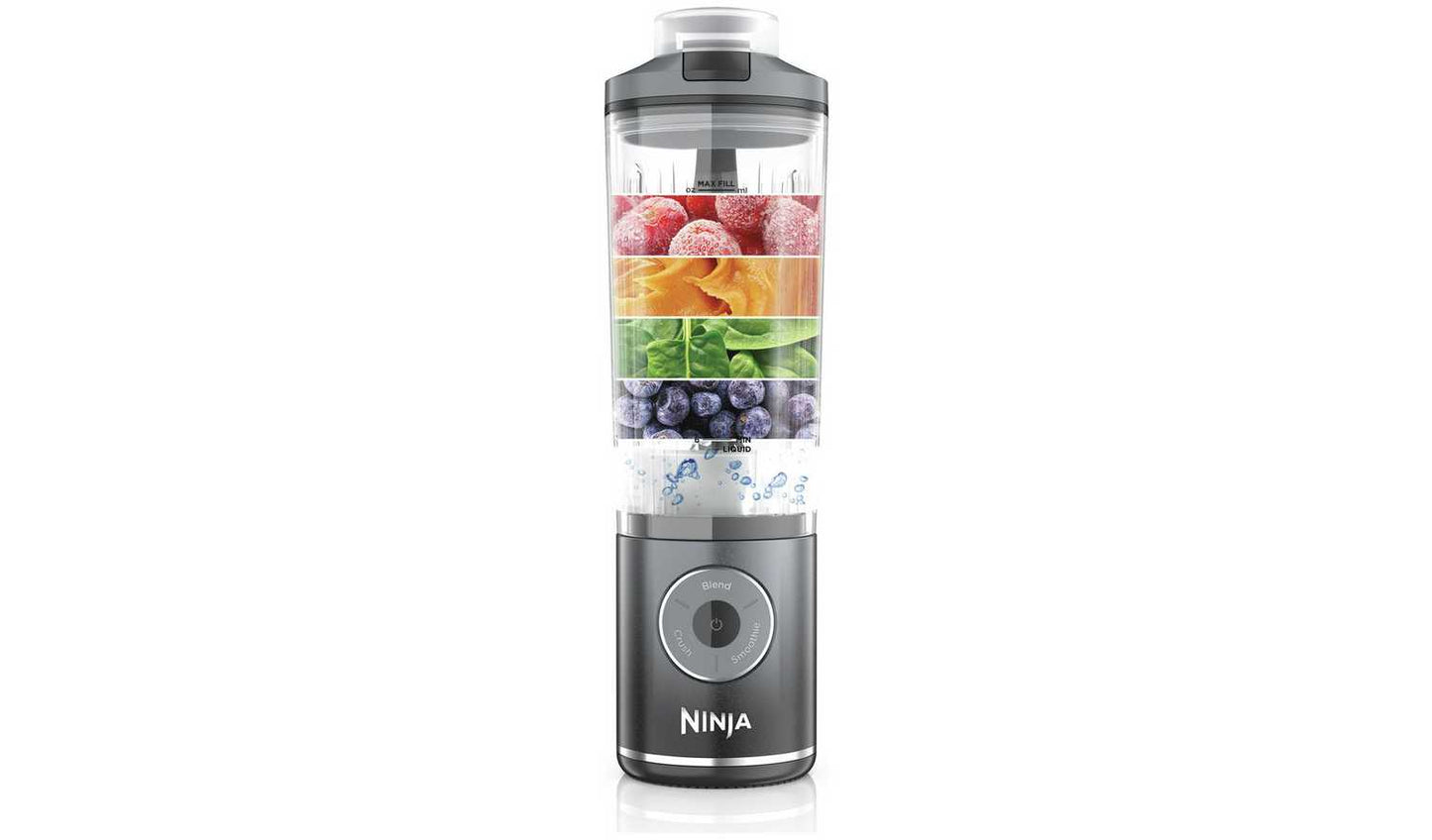 Ninja BC251UKGY Blast Max Portable Hand Blender - Grey