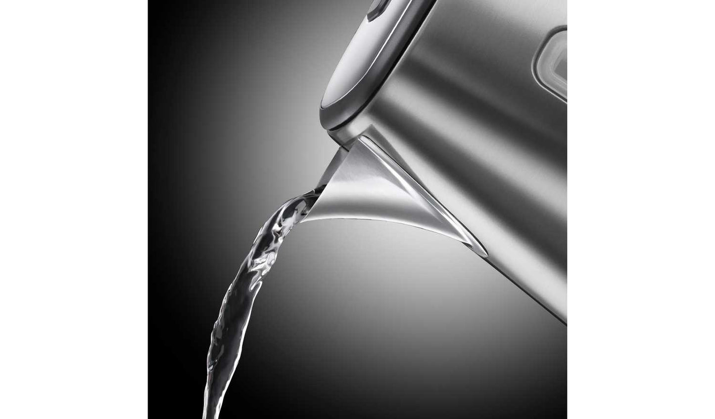 Russell Hobbs Luna Quiet Boil Grey Jug Kettle 23211