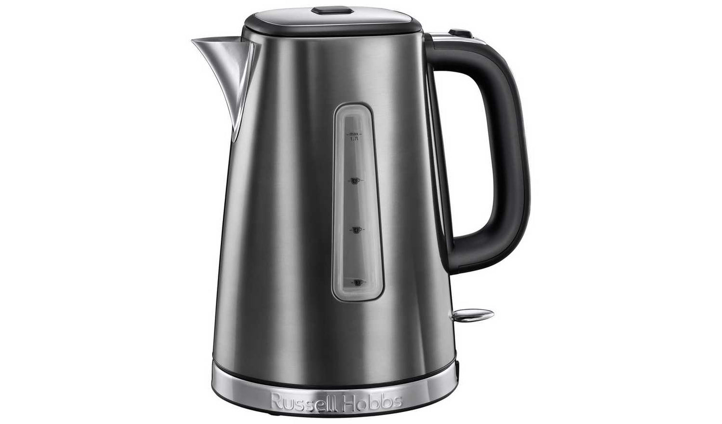 Russell Hobbs Luna Quiet Boil Grey Jug Kettle 23211