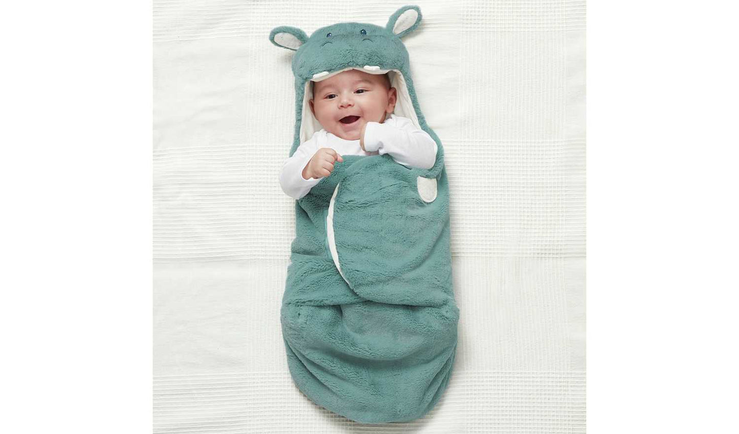 Baby GUND Oh So Snuggly Blanket Wrap Hippo