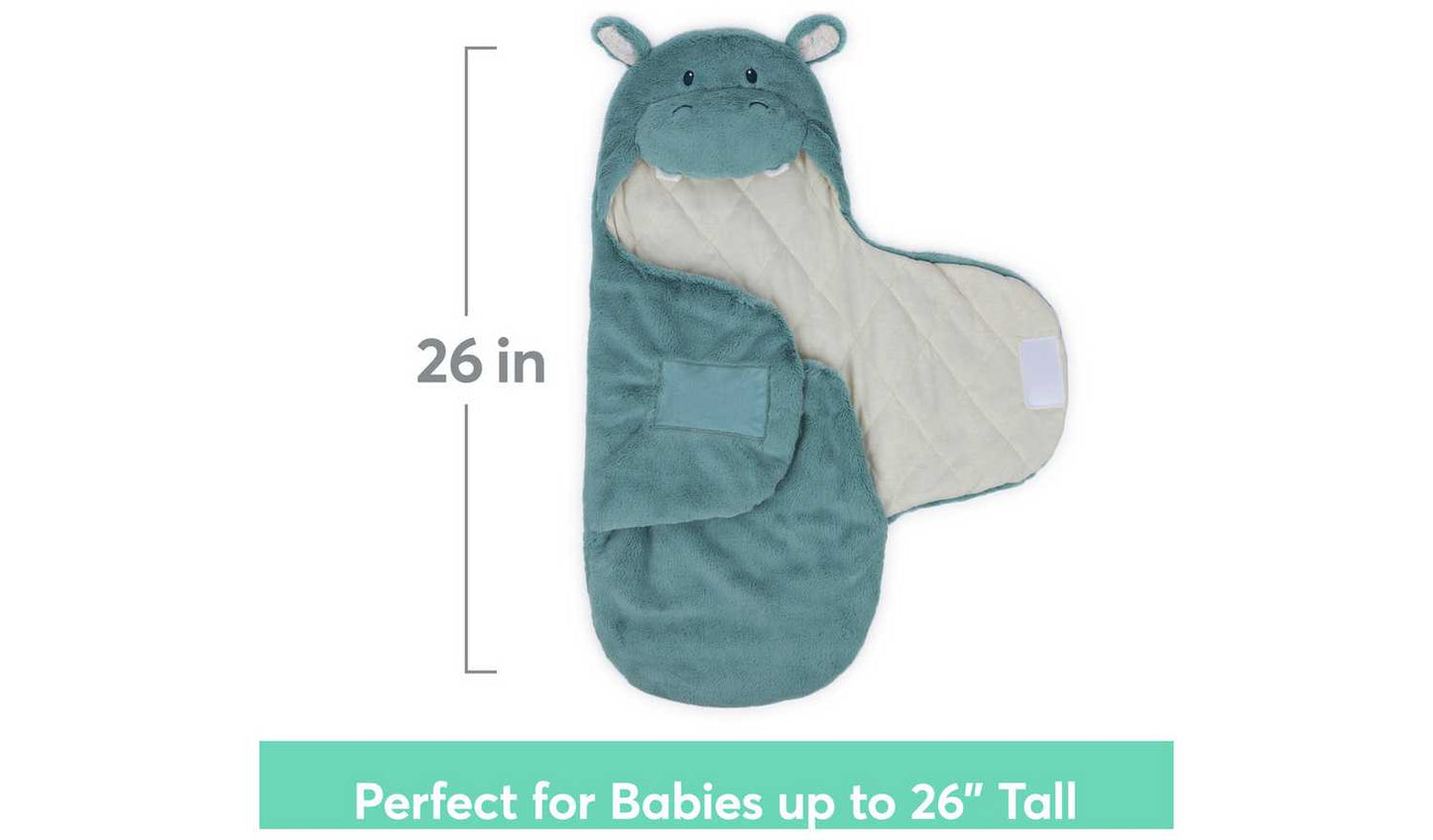 Baby GUND Oh So Snuggly Blanket Wrap Hippo