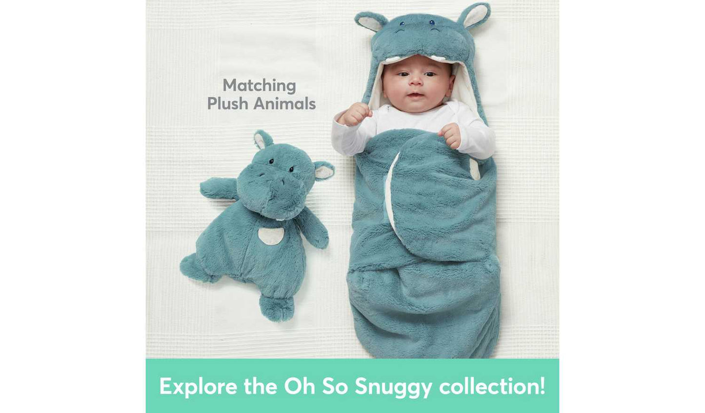 Baby GUND Oh So Snuggly Blanket Wrap Hippo