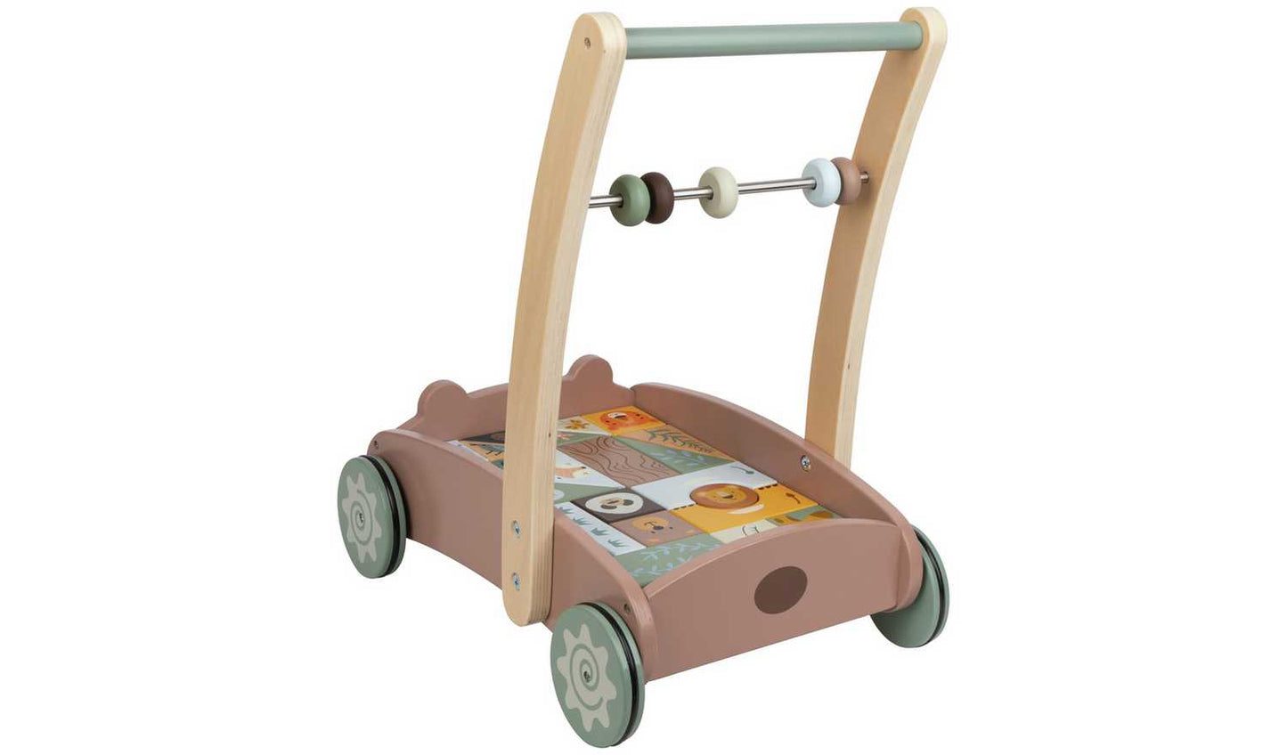 Chad Valley Bear Wooden Walker