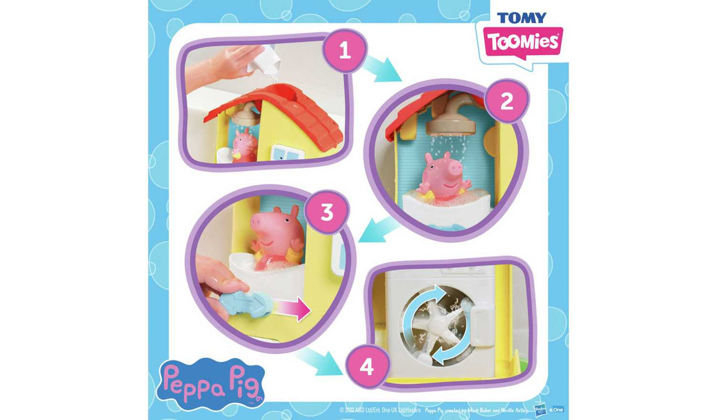 Peppa Pig Tomy House Bath Playset