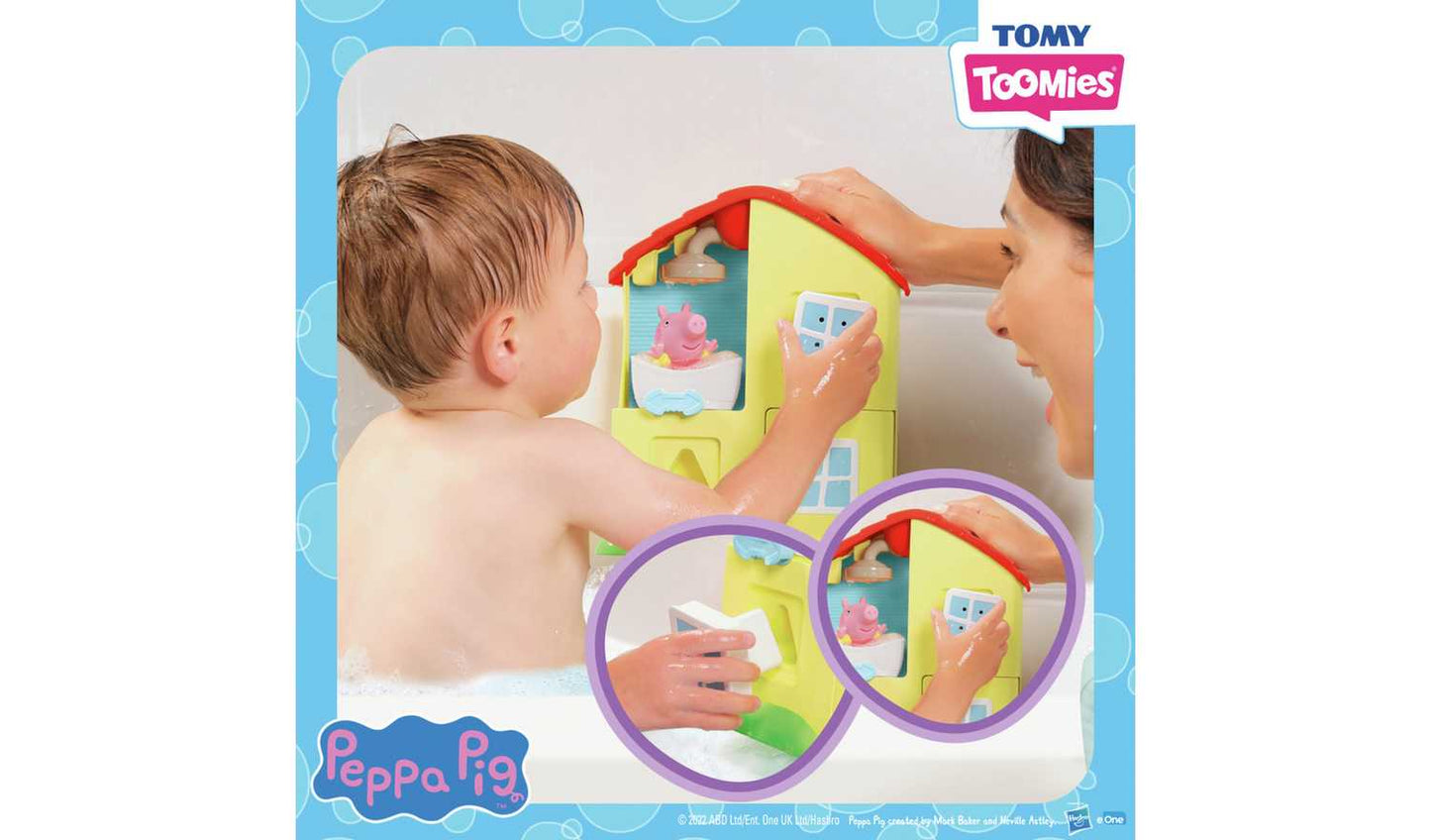 Peppa Pig Tomy House Bath Playset