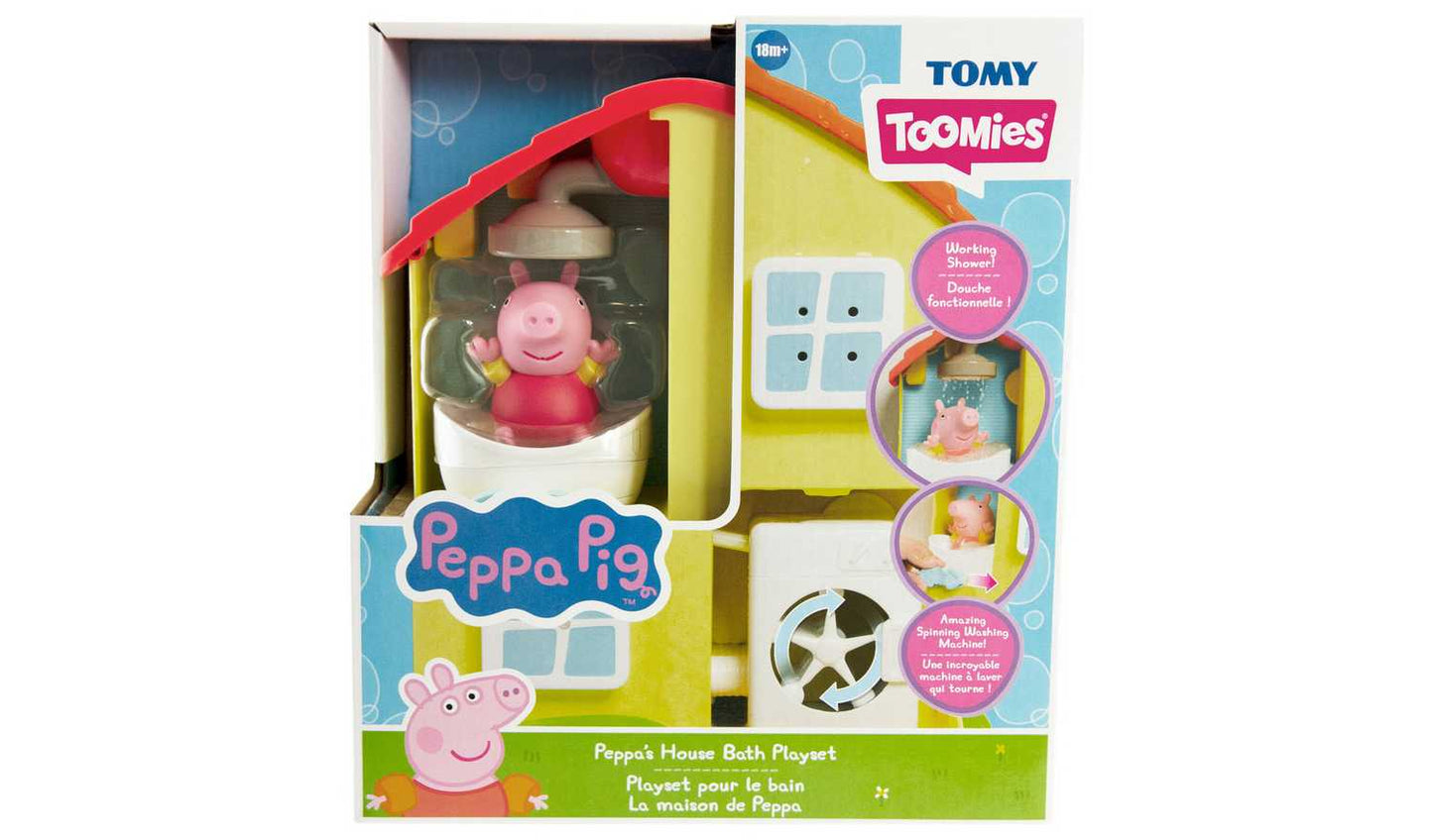 Peppa Pig Tomy House Bath Playset