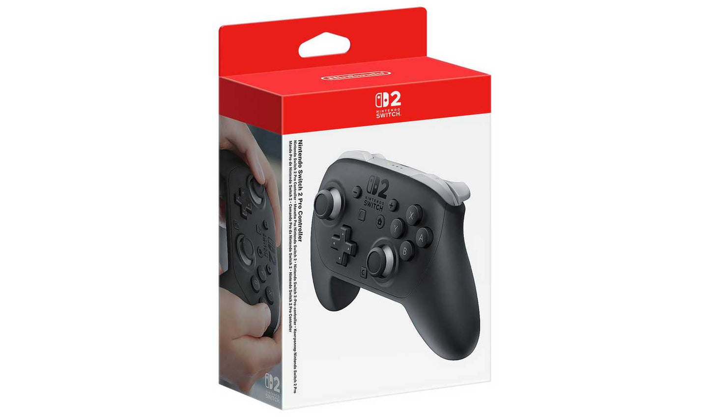 Nintendo Switch 2 Pro Wireless Controller Black Pre-Order