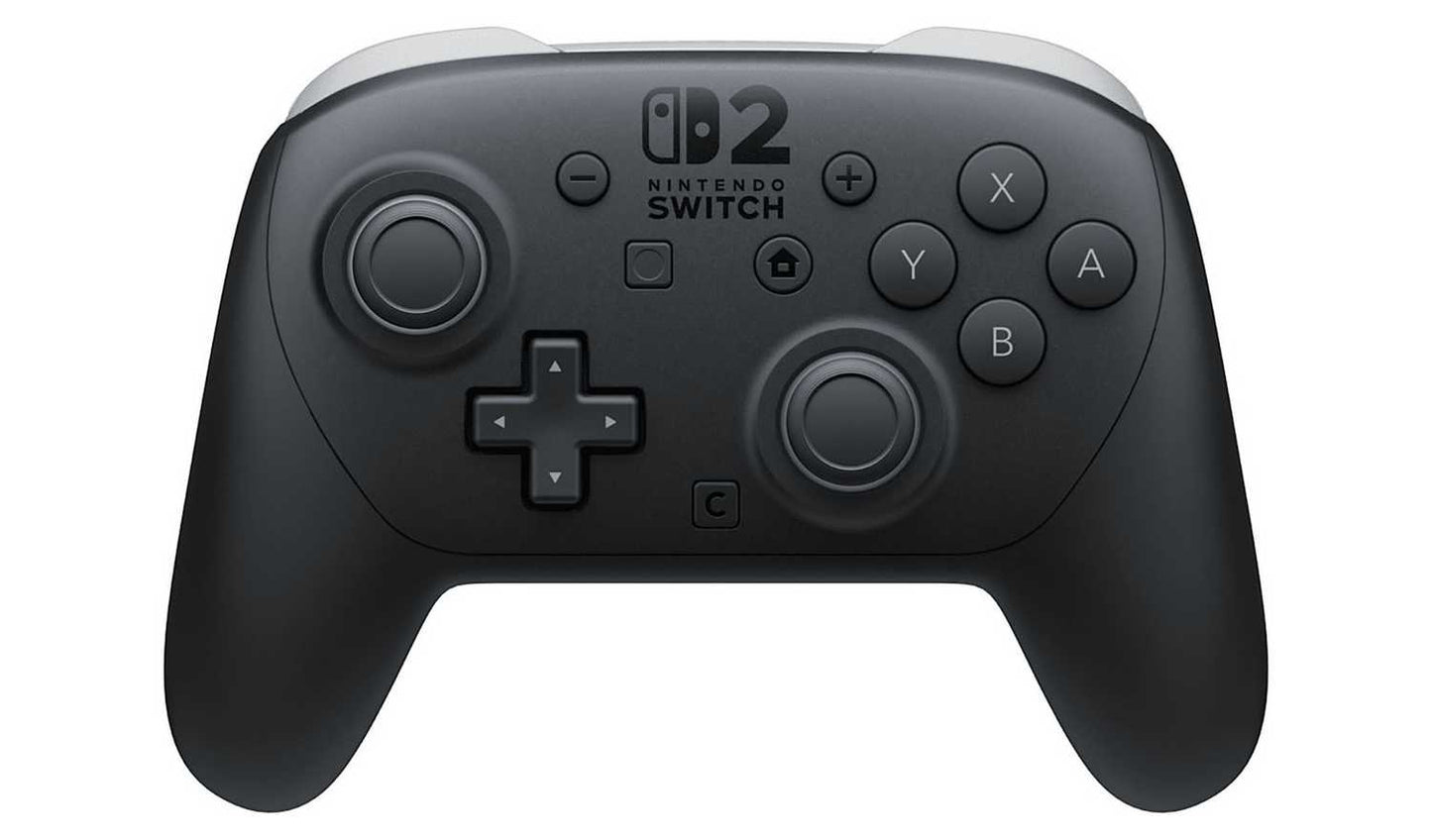 Nintendo Switch 2 Pro Wireless Controller Black Pre-Order