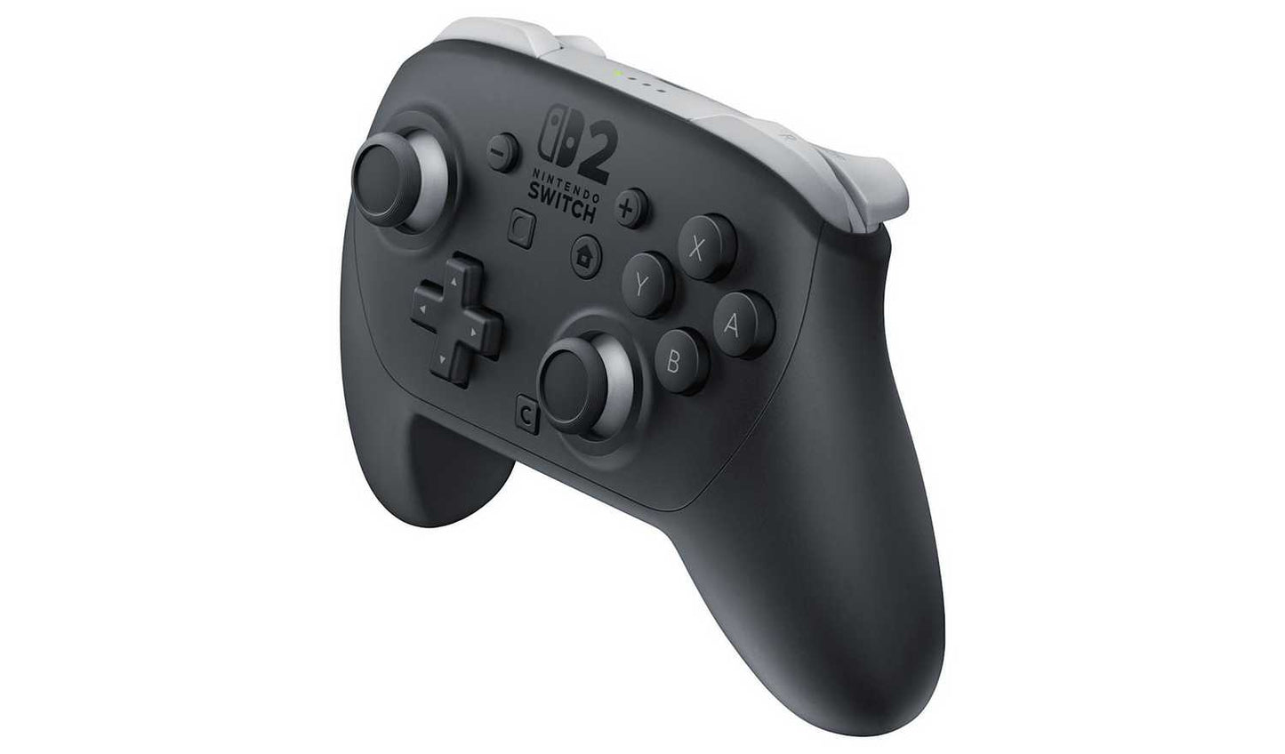 Nintendo Switch 2 Pro Wireless Controller Black Pre-Order