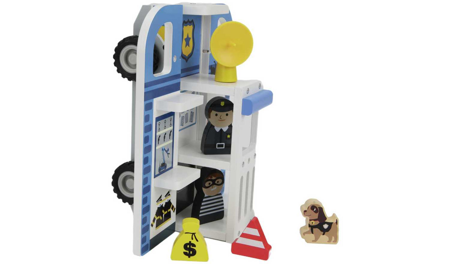 Chad Valley Police Van Playset
