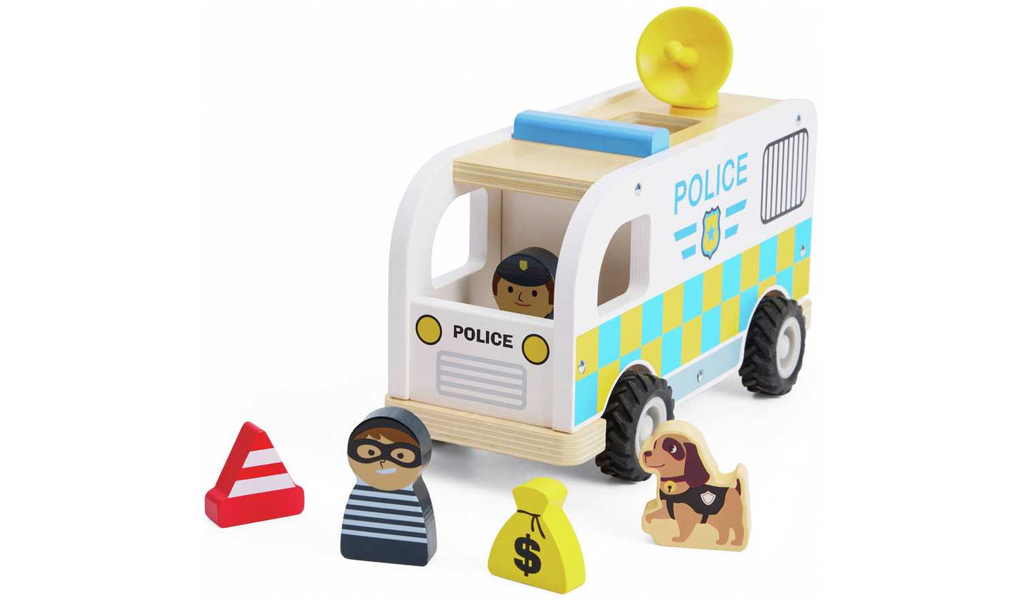 Chad Valley Police Van Playset